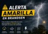Alerta amarilla por tormentas en Brandsen: advierten por lluvias intensas y posible granizo