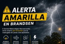 Alerta amarilla por tormentas en Brandsen: advierten por lluvias intensas y posible granizo