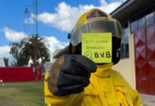 Bomberos Voluntarios Brandsen se suma a Septiembre Amarillo con una campaña de prevención del suicidio