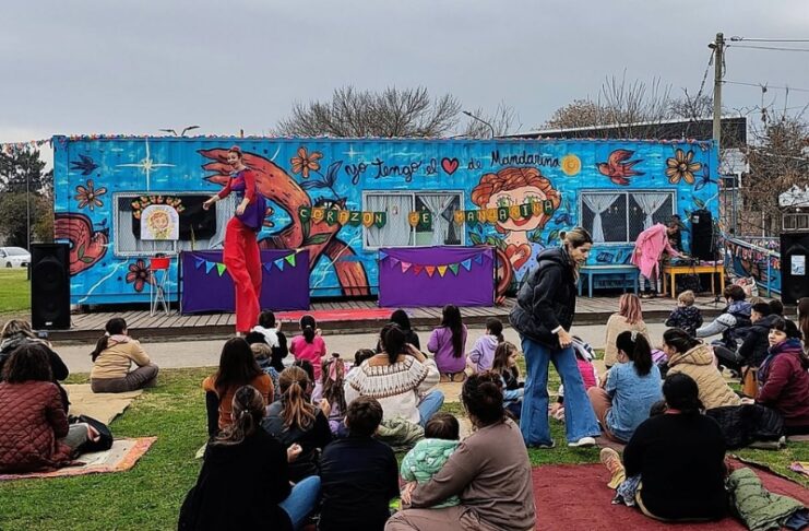Corazón de Mandarina celebra sus 10 años con una gran fiesta en la Plaza Elvio González