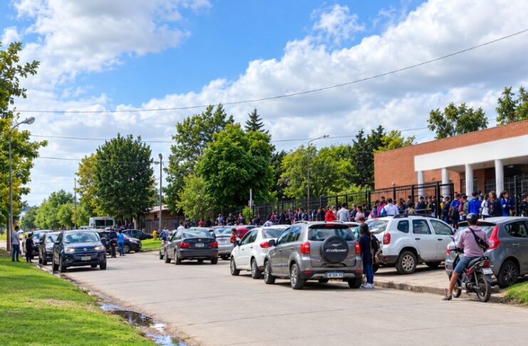 Plantean abrir las escuelas de Brandsen 15 minutos antes para reducir riesgos en los ingresos