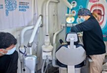 Salud bucal: Atendieron a 40 vecinos en el CAPS Las Acacias