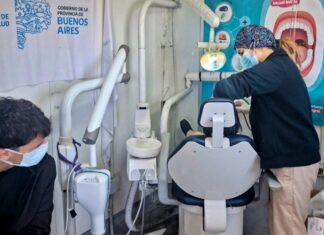 Salud bucal: Atendieron a 40 vecinos en el CAPS Las Acacias
