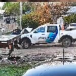 Patrullero impactó contra un semi en el barrio República