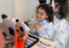 Entregaron anteojos a alumnos de primaria en el CAPS Las Mandarinas