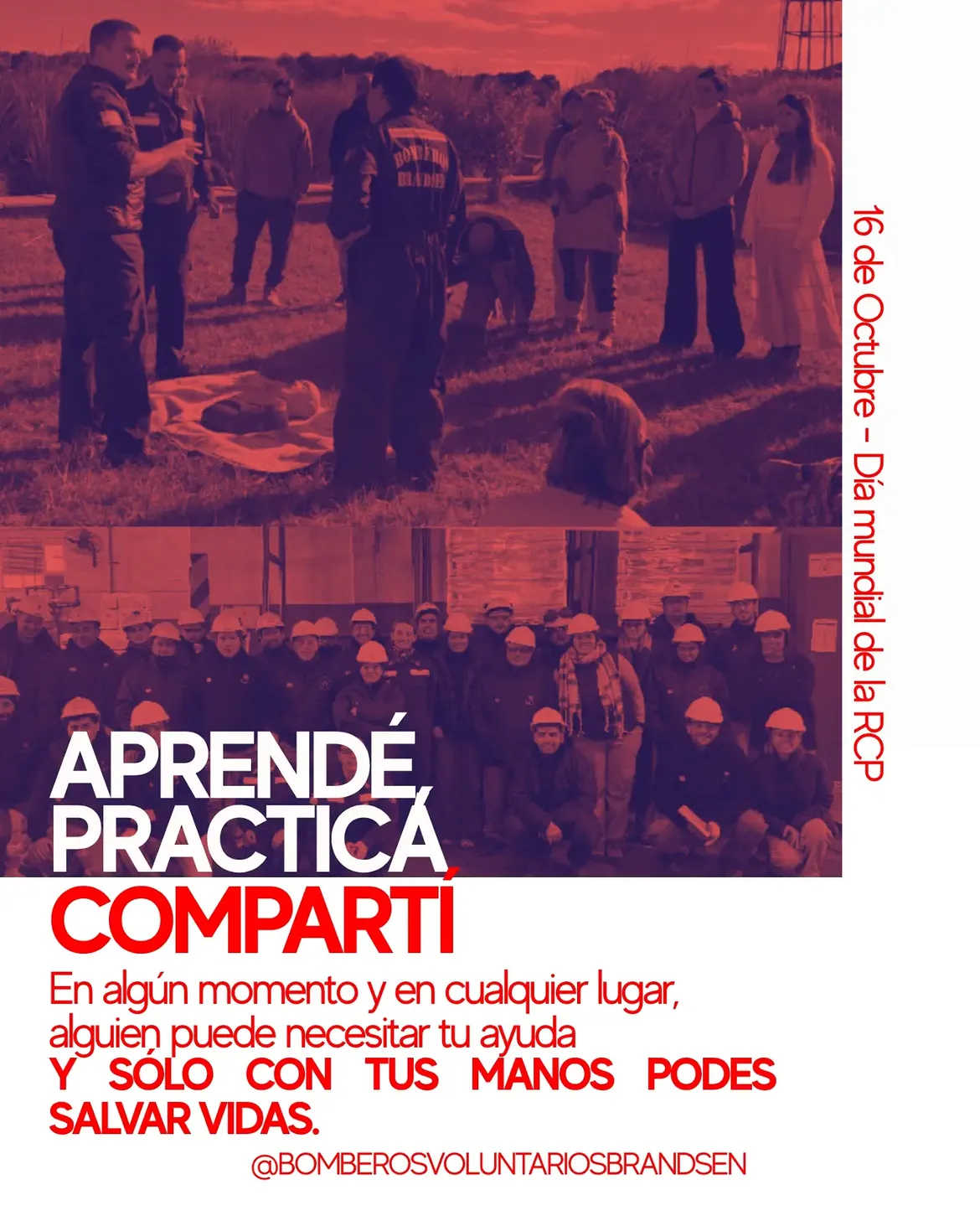 Campaña de RCP de Bomberos Voluntarios Brandsen, placa 8 de 8