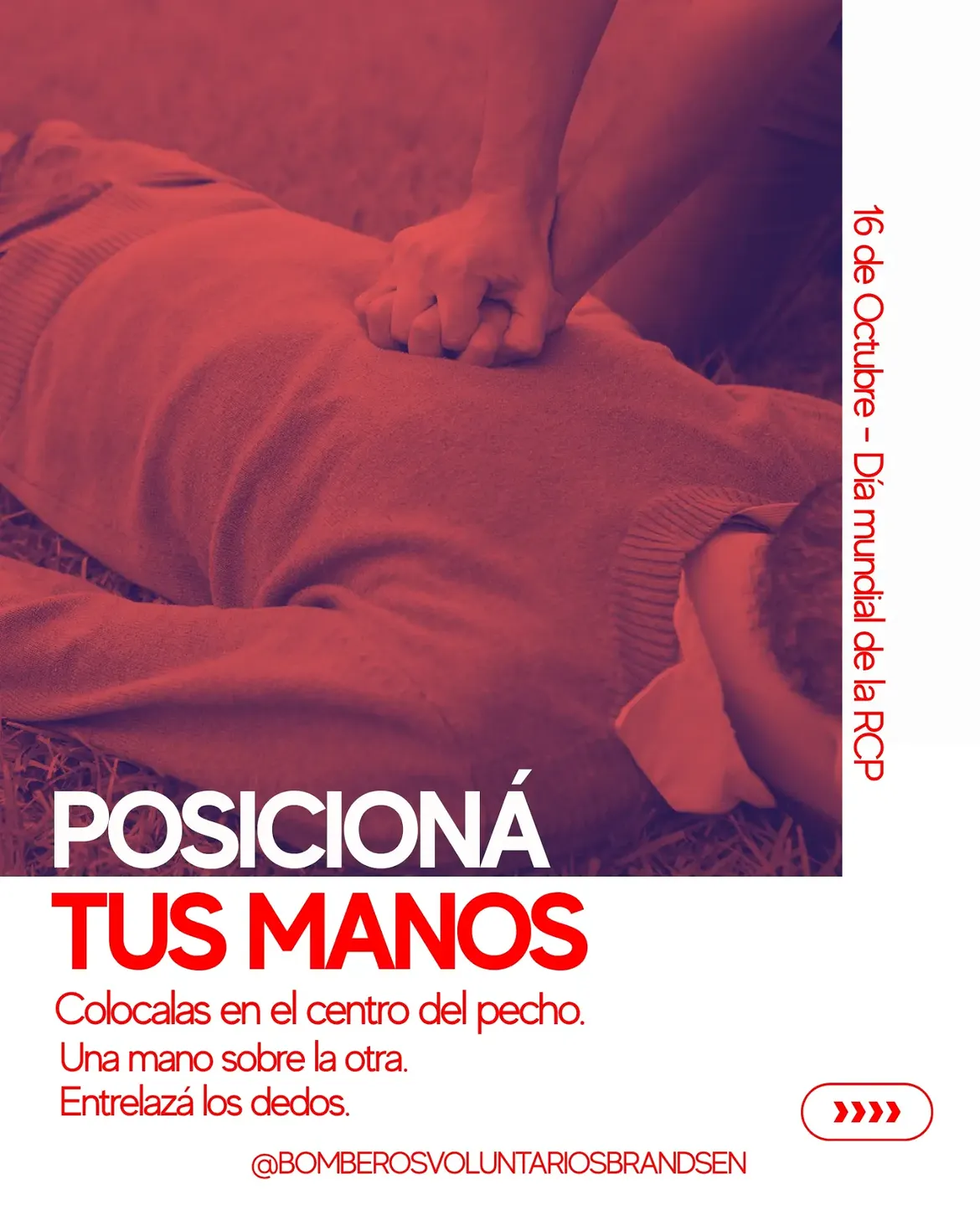 Campaña de RCP de Bomberos Voluntarios Brandsen, placa 4 de 8