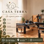 Casa Terra: un espacio para moverte, conectar y sentirte bien Flyer de Casa Terra: Pilates, Tango, Danzas Contemporáneas, Chi-Kung y Gimnasia Funcional