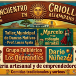 Altamirano será sede de un encuentro criollo: música, danza y tradición