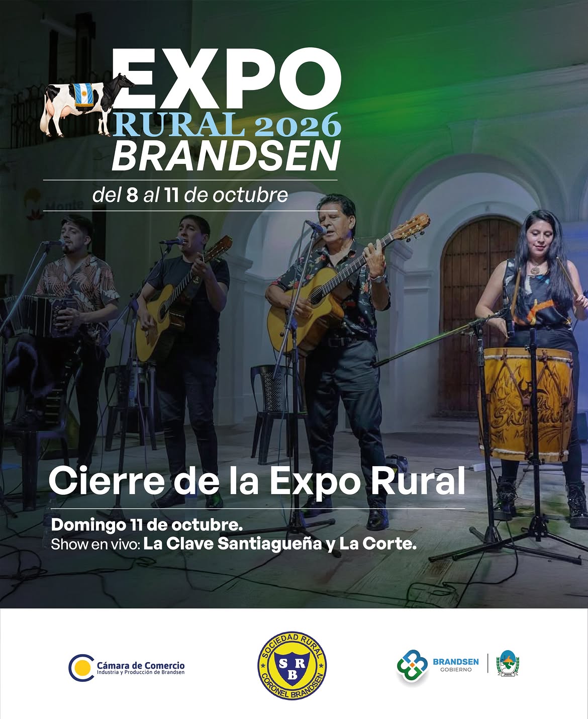 Cierre con La Clave Santiagueña y La Corte - Expo Rural Brandsen 2026