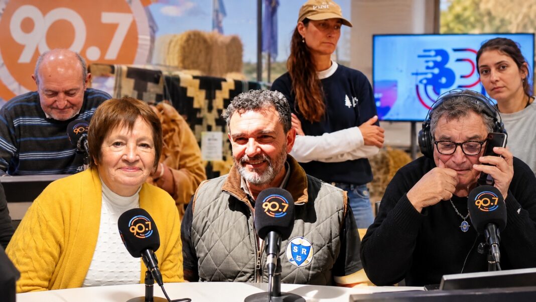 Marta Díaz, de Peña Huella, en la Expo Rural de Brandsen