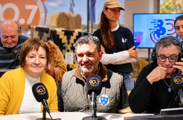 La Expo Rural vive su fin de semana a pleno y esta noche Peña Huella celebra sus 66 años Marta Díaz, de Peña Huella, en la Expo Rural de Brandsen