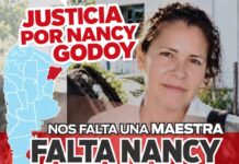 Paro docente este jueves 29: CTERA reclama justicia por Nancy Godoy y SUTEBA adhiere Afiche de la campaña por justicia para Nancy Estela Godoy.