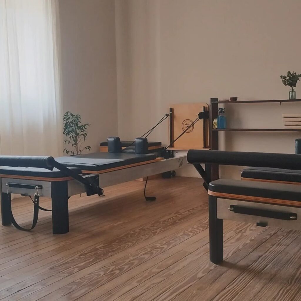 Sala de Pilates de Casa Terra, en Brandsen