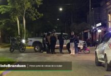 Accidente en Mitre y Las Heras: chocaron una camioneta y una moto