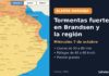 Alerta naranja por tormentas fuertes en Brandsen: se esperan lluvias intensas, ráfagas y granizo Alerta naranja por tormentas fuertes en Brandsen