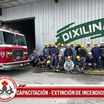 Bomberos capacitaron a personal de Dixilina en extinción de incendios