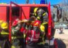 Bomberos se capacitaron en socorrismo en Gardey