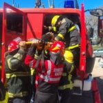 Bomberos se capacitaron en socorrismo en Gardey