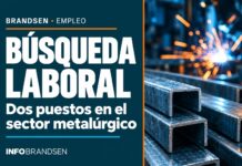 Búsqueda laboral en Brandsen: dos puestos para personas con experiencia en metalúrgica Búsqueda laboral en Brandsen: dos puestos en el sector metalúrgico. Imagen ilustrativa.