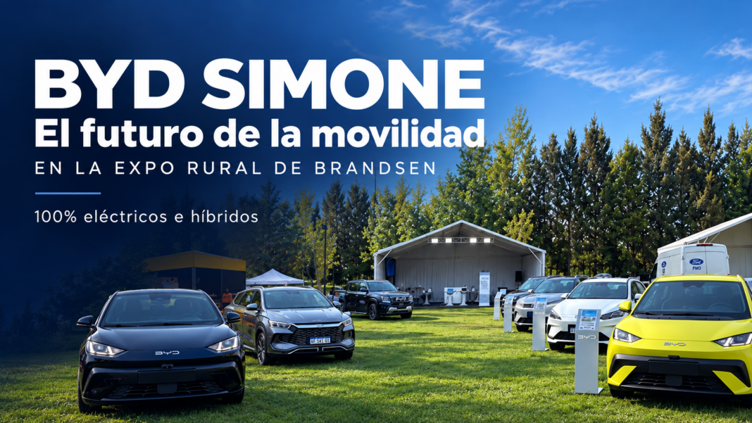 byd-simone-tapa BYD Simone en la Expo Rural de Brandsen: el futuro de la movilidad, con modelos eléctricos e híbridos