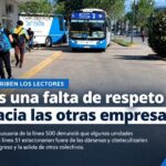 Escriben los lectores: “Es una falta de respeto hacia las otras empresas”