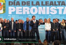 Día de la Lealtad: más de 20 mil personas acompañaron a Kicillof, Magario y Espinoza en La Matanza Acto por el Día de la Lealtad en La Matanza