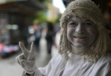 Falleció Sergio «Pachu» Montero, la emblemática estatua viviente de La Plata