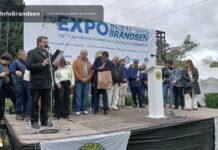 Expo Rural: Lorenti advirtió que los caminos rurales están “en el limbo” y Raitelli llamó al diálogo