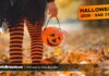 ¿Dulce o truco? Halloween 2026: qué significa la noche de brujas y por qué se celebra hoy Nena disfrazada con medias a rayas y un balde de calabaza en Halloween