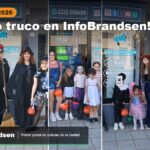 ¡Dulce o truco! Los chicos llenaron de disfraces el estudio de InfoBrandsen Chicos disfrazados por Halloween frente al estudio de InfoBrandsen en Ferrari 260