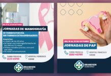 Octubre Rosa: Brandsen realizará jornadas especiales de mamografías y PAP Octubre Rosa en Brandsen: jornadas de mamografías y PAP del 19 al 23 de octubre