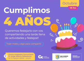 San Vicente: el CIC Dr. Jorge Alberto Delledonne celebrará su cuarto aniversario