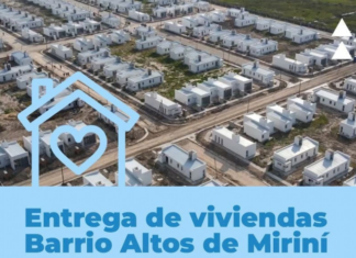 San Vicente: se entregarán las 64 viviendas a familias de la localidad