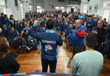 San Vicente: Mantegazza entregó la indumentaria a la delegación que participará en los Juegos Bonaerenses 2026