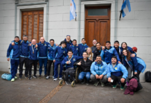 San Vicente: la delegación fue recibida tras hacer historia en los Juegos Bonaerenses