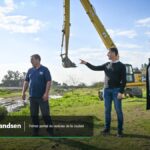 San Vicente intensifica la limpieza de arroyos y canales para prevenir inundaciones Mantegazza recorre los trabajos de limpieza de canales en San Vicente