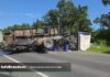 Grave accidente en Ruta 215 entre camión y camioneta Siniestro vial entre Brandsen y Loma Verde