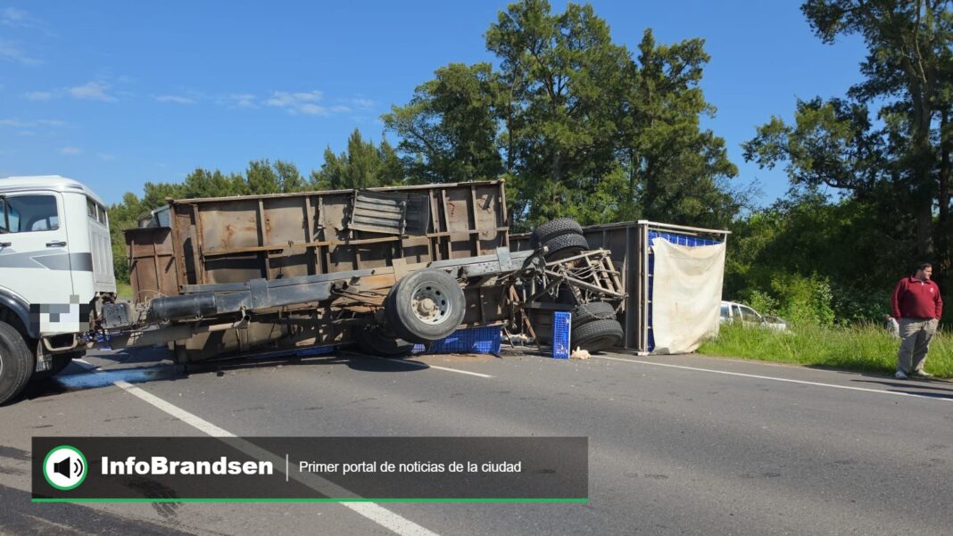 Siniestro vial entre Brandsen y Loma Verde